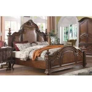    Yuan Tai Furniture RS5271K Ramses King Leather Bed