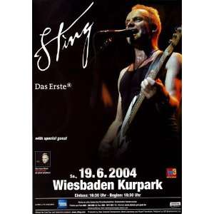     Sacred Love 2004   CONCERT   POSTER from GERMANY