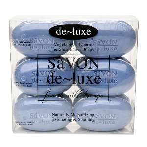  de luxe SaVON Bar Soap Set, Lavender 12 ea: Beauty