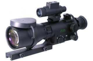 ATN Aries MK390 Paladin Night Vision Riflescope, Black w/ Red on Green 