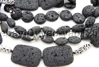  gems info natural multi shape black volcano lava good quality high 