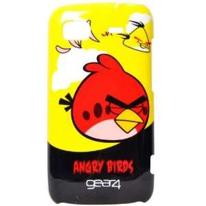  Red Gear 4 Angry Birds Hard Case Cover for HTC Sensation 
