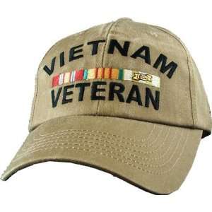  Vietnam Veteran Khaki Cap 