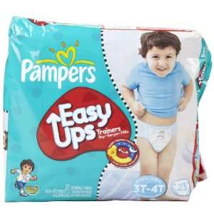 Pampers Easy Ups Training Pants for Boys   Jumbo Pack Size 3T 4T (size 