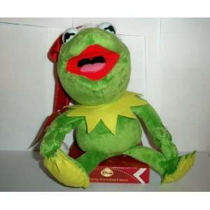   Kermit The Frog Animated Musical Christmas Plush