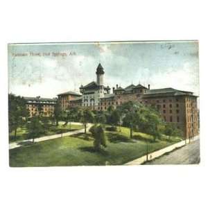 Eastman Hotel Postcard Hot Springs Arkansas 1906 