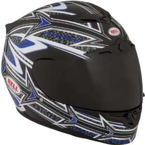 Bell Victory Adult RS 1 Street Racing Motorcycle Helmet   Blue / X 