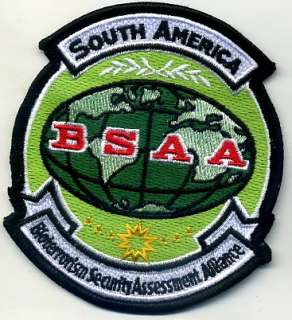 RESIDENT EVIL SOUTH AMERICA BSAA BIO SECURITY ALLIANCE  