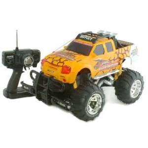  RC Monster Truck Radio Remote Control Offroad 1:10 Yellow 