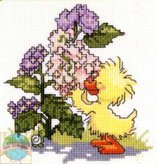 Craft Counted Cross Stitch Title Witzy Smelling Flowers By 