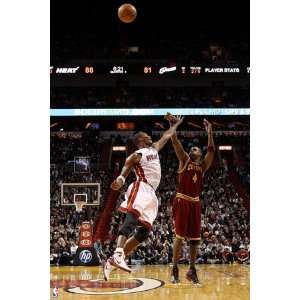  Cleveland Cavaliers v Miami Heat Antawn Jamison and Chris 