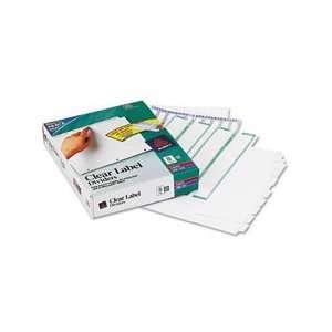 Avery® Index Maker® Clear Label Three Hole Punched Dividers with 
