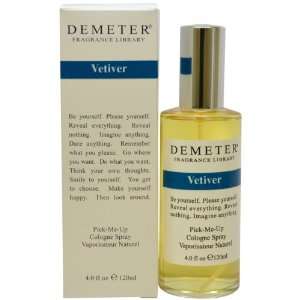  Demeter Vetiver Cologne Spray for Women, 4 Ounce Beauty