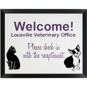  Veterinary Services Custom Wood Plaque
