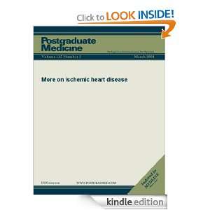 More on Ischemic Heart Disease (Postgraduate Medicine) JTE Multimedia 