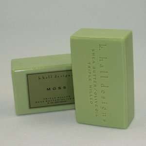  K.Hall Designs Shea Butter Bar Soap 8 Oz,Moss: Beauty
