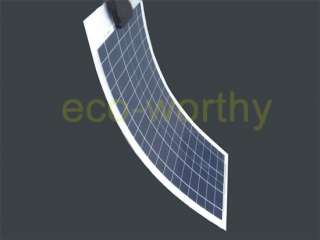 20W semi flexible solar panel system for yacht boat RV@  