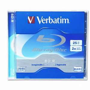  Verbatim® BD R DVD Disc, 25GB, 2x, with Jewel Case, White 