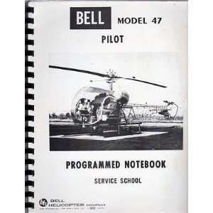    Programmed Notebook, Service School Bell Helicopter Company Books