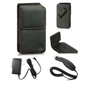 ZTE AVAIL Case Premium Pouch, Car Charger, Travel Wall Home Charger 