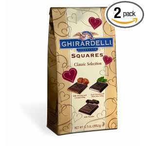 Ghirardelli Valentines Chocolate Squares, Classic Selection, 12.5 