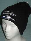 2005 seattle seahawks black d champs beanie hat cap nfc champions in 