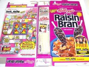 Home Alone 2   1992 Raisin Bran Cereal Box z47  