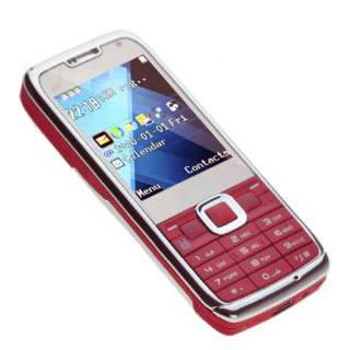 Unlocked Dual Sim 4Band T mobile GSM Analog TV Cell Red  