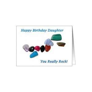  Happy Birthday Daughter You Really Rock Card: Toys & Games