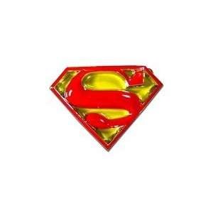  Official Licensed Superman Return Logo Shield 3d Red and 