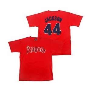  California Angels Reggie Jackson Cooperstown Name & Number 