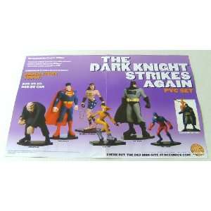  17 by 11 Inch Frank Miller Batman The Dark Knight Strikes 