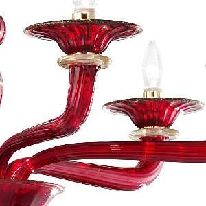 Authentic Italian Venetian Murano Ducale 6 Lights Chandelier DIRECT 