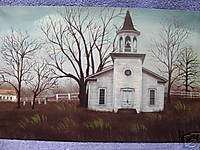 Amazing Grace Church on Canvas Decor Wall Picture  