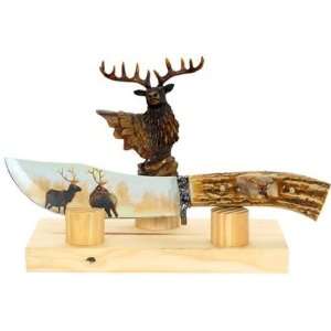 Deer Collector Stag Hunting Knife 