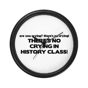   History Class Adult humor Wall Clock by  