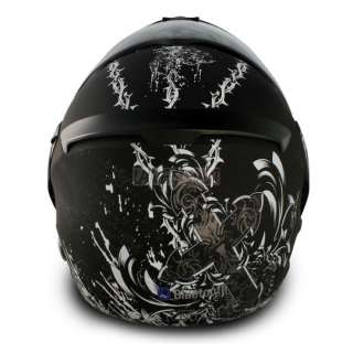 Vcan BLINC 210 Flip Face Modular Bluetooth Helmet (CRUSADER, Large)