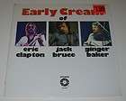LP   EARLY CREAM of Eric Clapton, J. Bruce, G. Baker MT