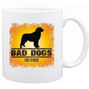  New  Bad Dogs Saint Bernard  Mug Dog: Home & Kitchen