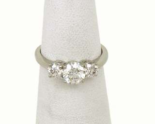   GIA CERTIFIED SOLITAIRE W/ 60 PTS. GIA CERT ACCENTS BAND RING  
