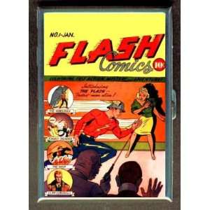 FLASH HAWKMAN 1940s COMIC BOOK #1 ID Holder, Cigarette Case Wallet 