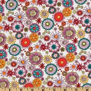  44 Wide Fasionista Periscope Bright Fabric By The Yard 