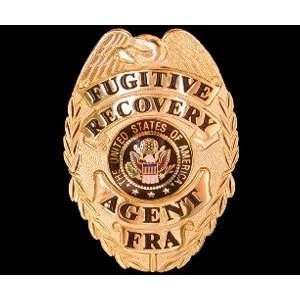  435 Fugitive Recovery Agent Badge 