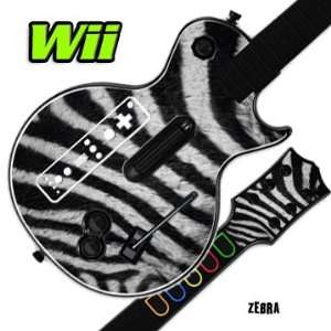   Cover for GUITAR HERO 3 III Nintendo Wii Les Paul   Zebra Video Games