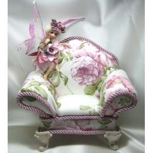   Doll Chair with a Flower Fairy   Keepsake Jewelry Box: Everything Else