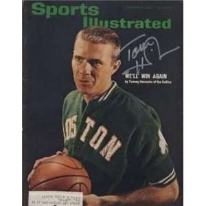 Tommy Heinsohn (Boston Celtics) autographed Sports Illustrated 