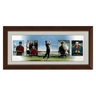  Tiger Woods 18x34 5 Picture Collection Framed: Sports 