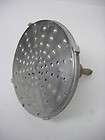 Old Style Hobart Grater disc holder for pelican heads cheese