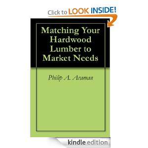 Matching Your Hardwood Lumber to Market Needs Philip A. Araman 
