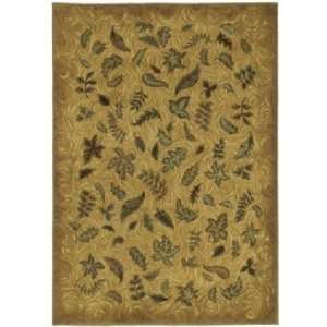  Whispering Woods Upscale Lodge Leaf Area Rug